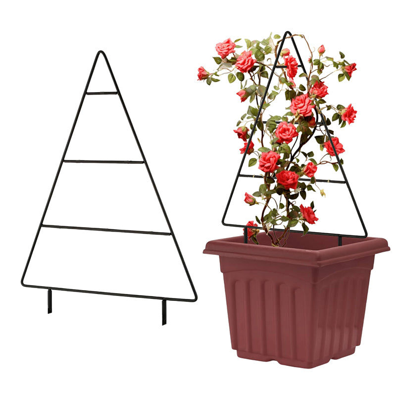 Polita Metal Trellis Planter Stand - Black media 7