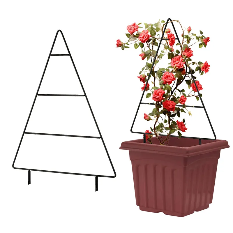 Polita Metal Trellis Planter Stand - Black media 7