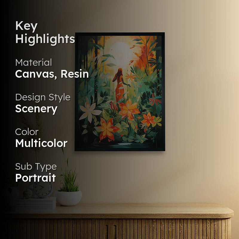 Bloom Forest Canvas Wall Art media 2