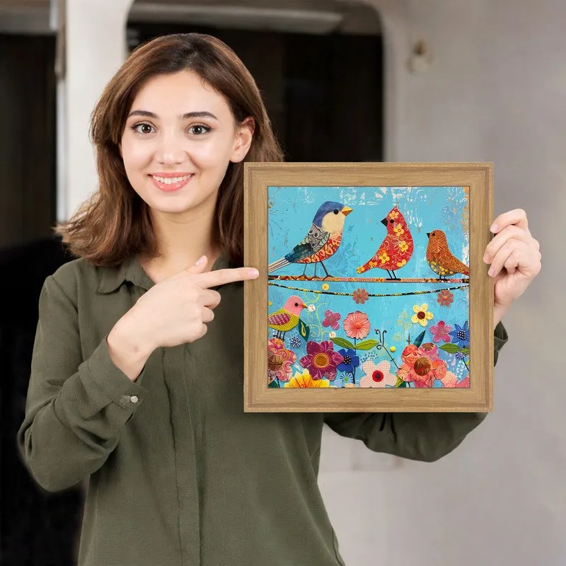 Birds Of Color Wall Art - Set Of Two media 5