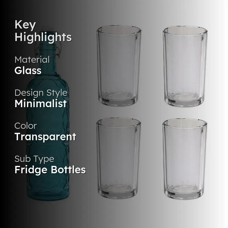 1000 mL Water Bottle With 150 mL Glasses - Five Piece Set media 2
