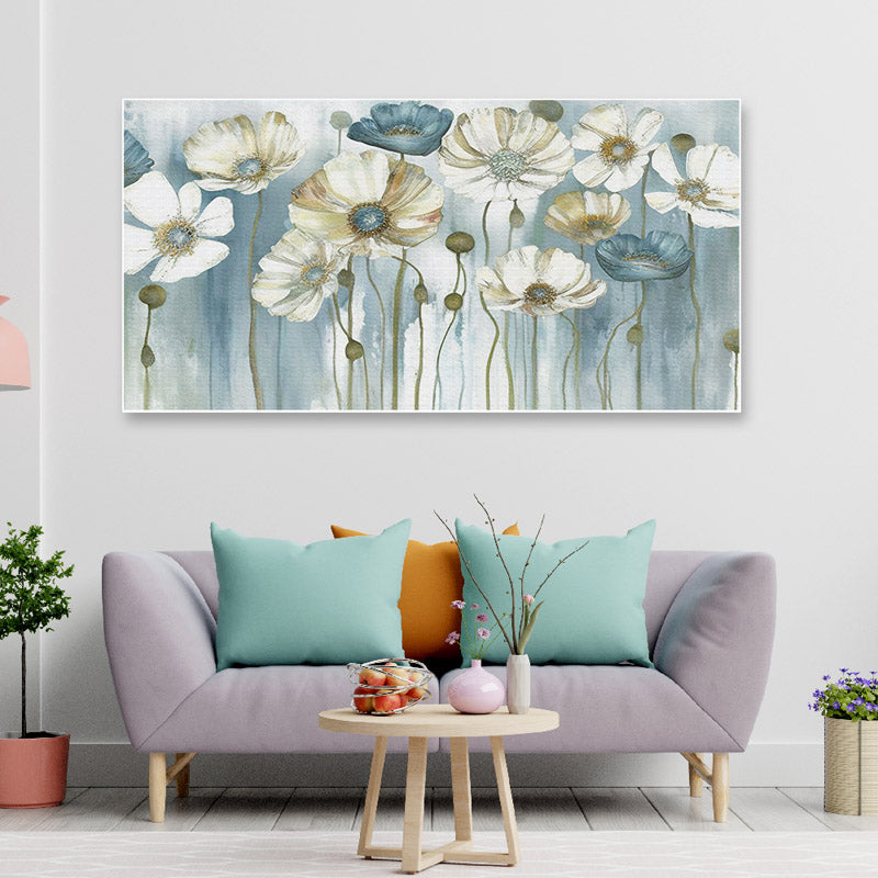 Lamla Blooms Floral Canvas Wall Painting