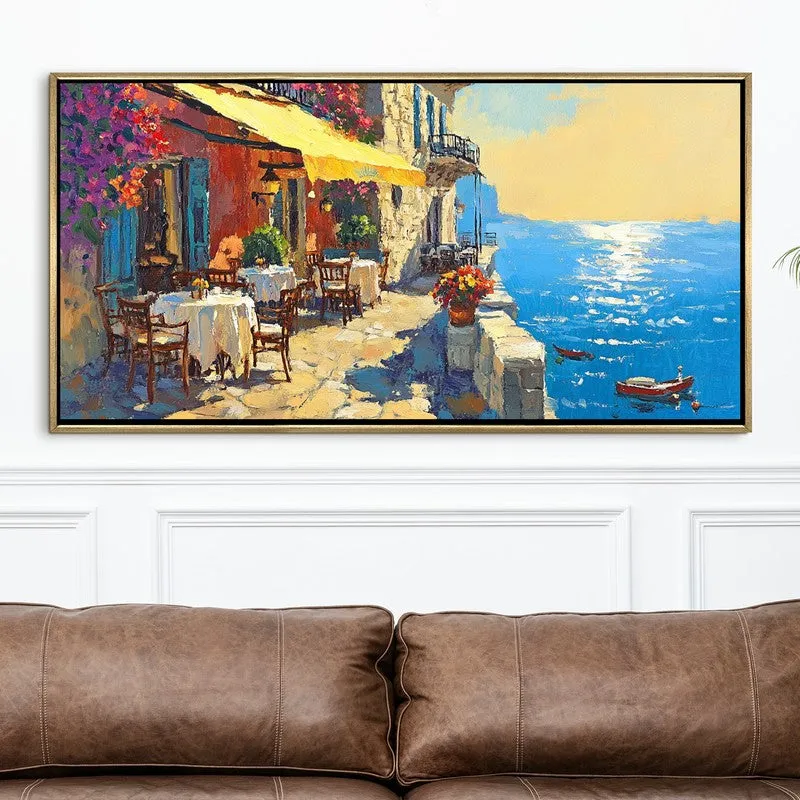 Sunharbor Canvas Wall Painting With Frame media 4