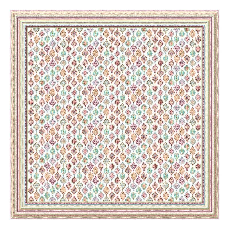 Royal Blend Cotton Bedsheet (Blue,Pink) - 120 TC media 5
