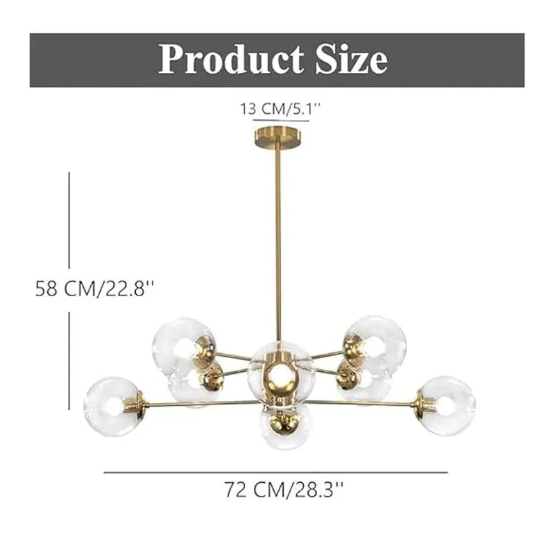 Orbique Metal Ceiling Lamp media 5