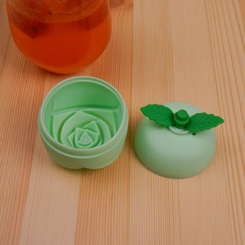 Rose Silicone Ice Mould - Green media 4
