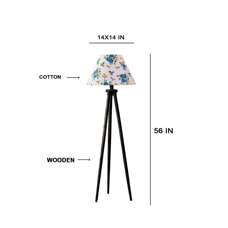 TriElite Conical Floor Lamp (Floral) media 6