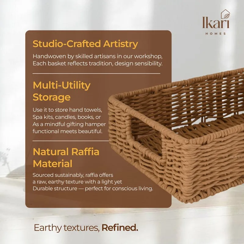 Orion Raffia Storage Basket media 7