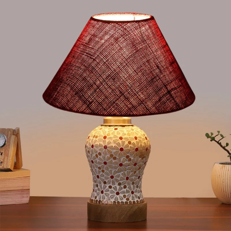 Natira Wooden Table Lamp - Multicolor media 3