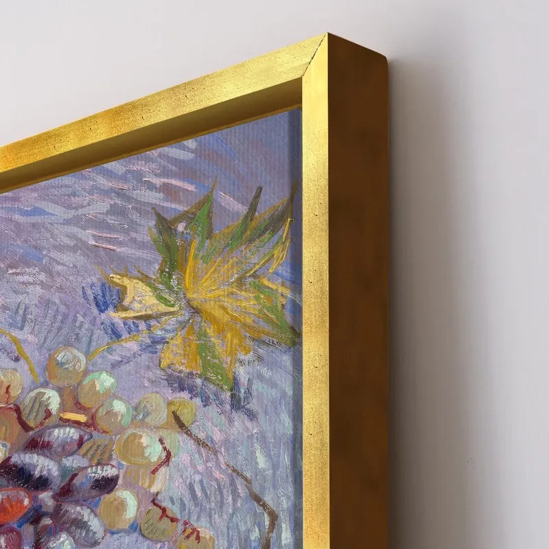 Grape Medley Canvas Wall Painting With Frame media 8