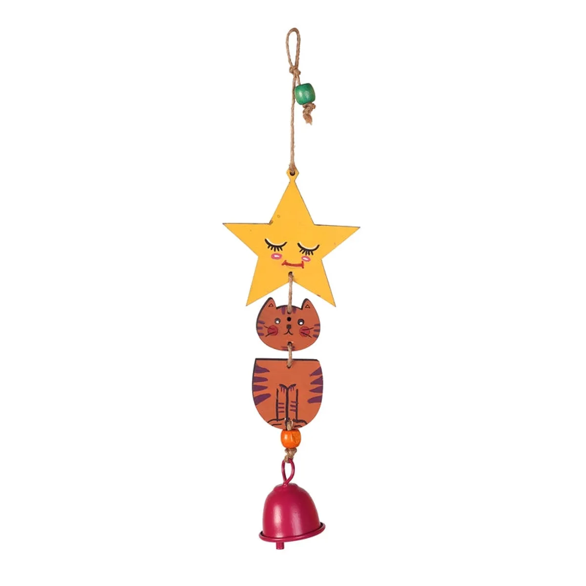 Star Sight - Orange Windchime - 10