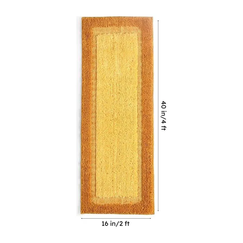 Elyeese Anti-Skid Micro Fiber Runner Rug media 6