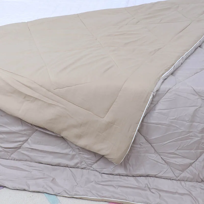 Adova Reversible Microfiber Comforter (Beige) - 120 GSM media 4