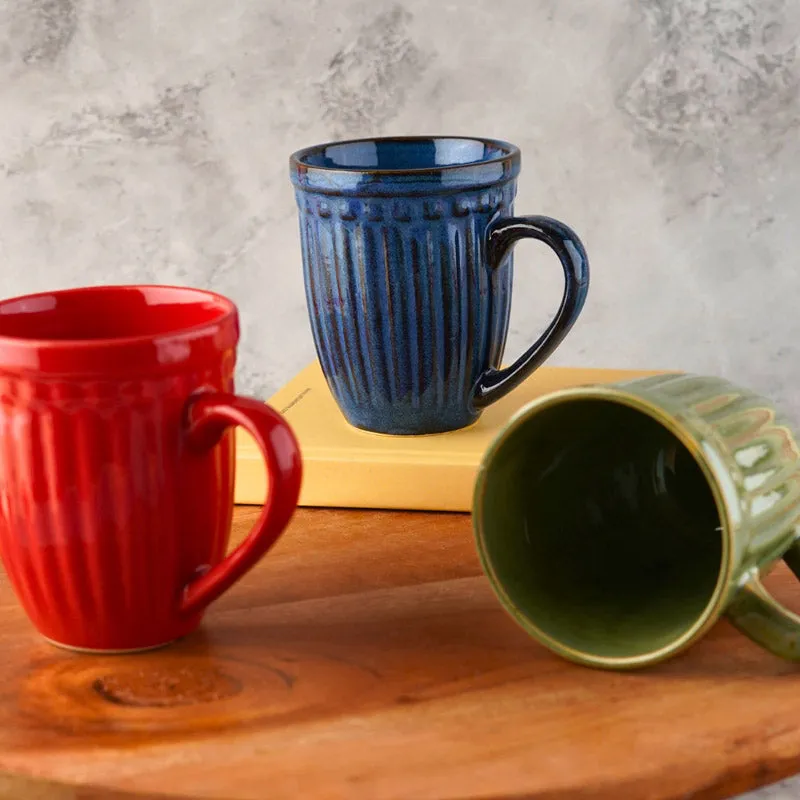 Regina Ceramic Tea Cup (230 mL Each) - Set of Three media 3