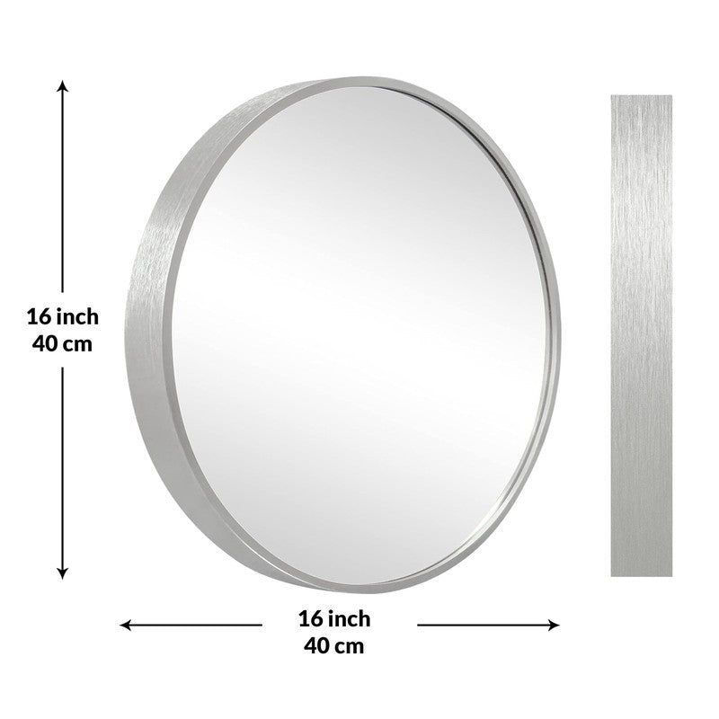 Evara Wall Mirror With Aluminium Frame media 9