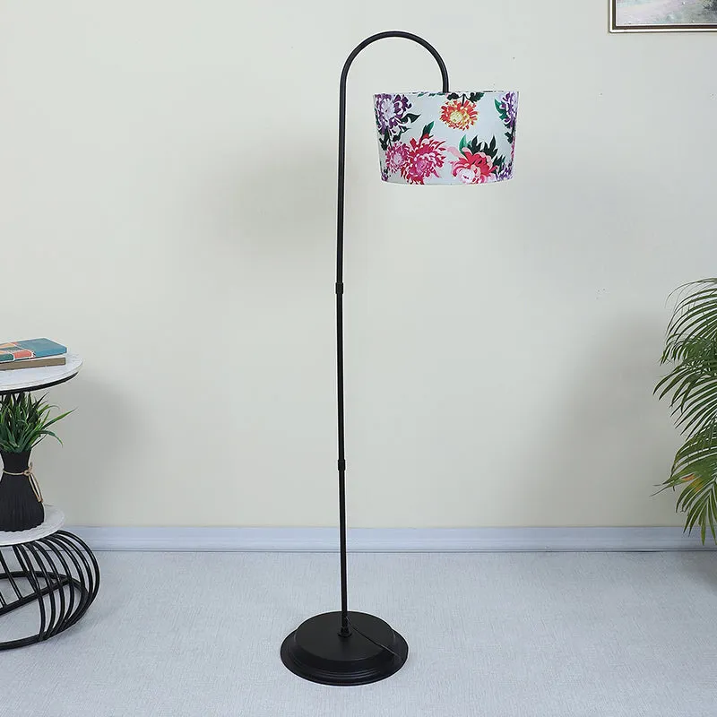 Miyabi Printed Arched Floor Lamp media 3
