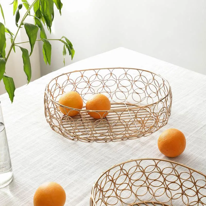 Flavio Fruit Basket - Copper media 1