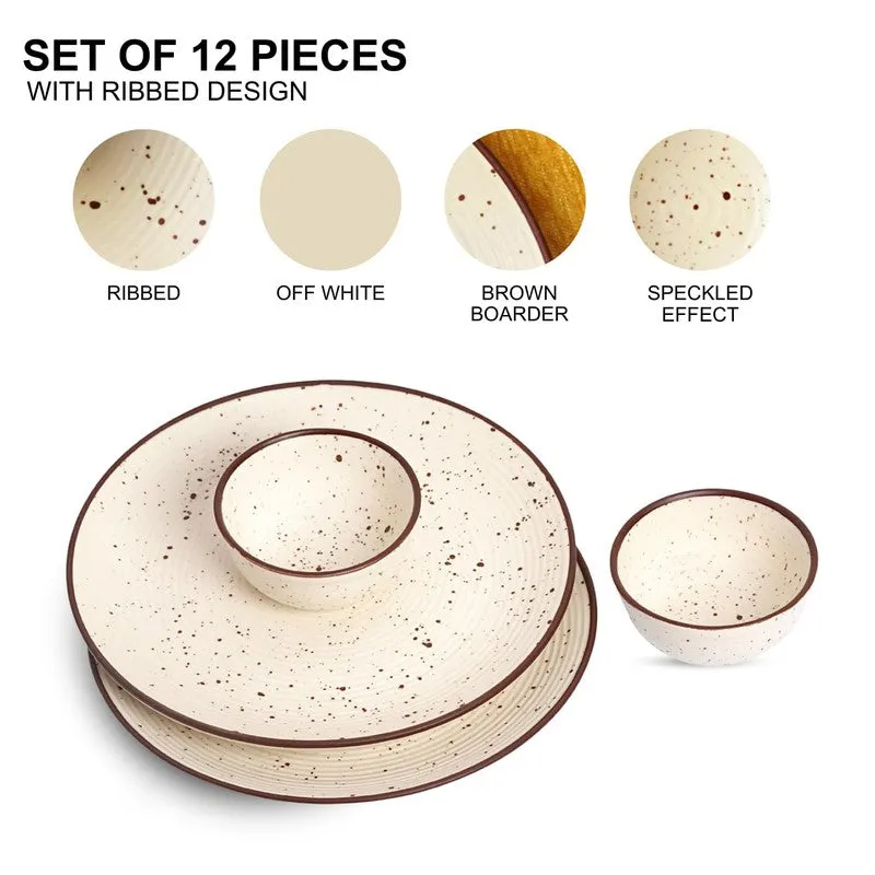 Solvra Kivon Veyra Dinner Set -12 Piece Set media 5