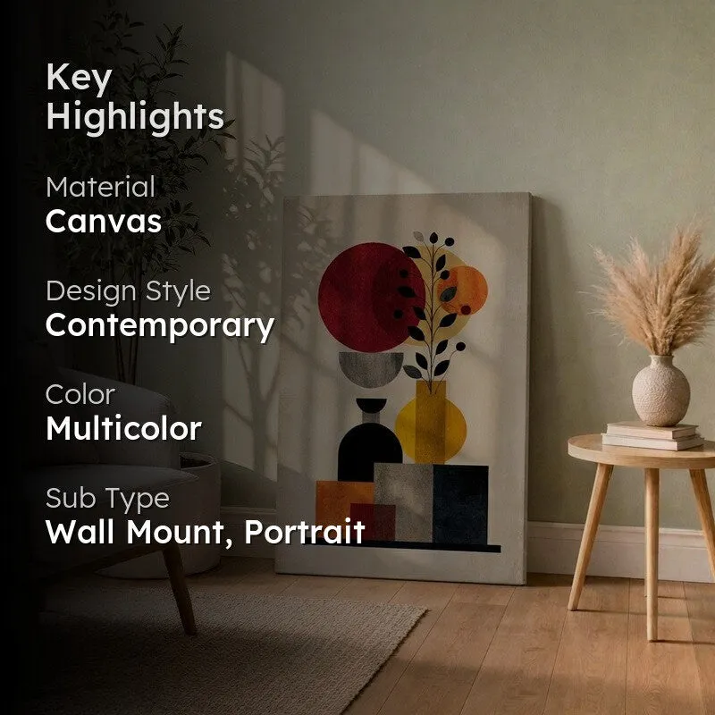 Geometric Still Form Canvas Wall Art media 2