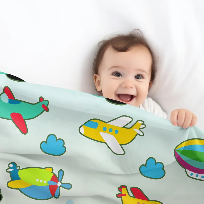 Air Plane PolyCotton Quilt - 150 GSM media 8
