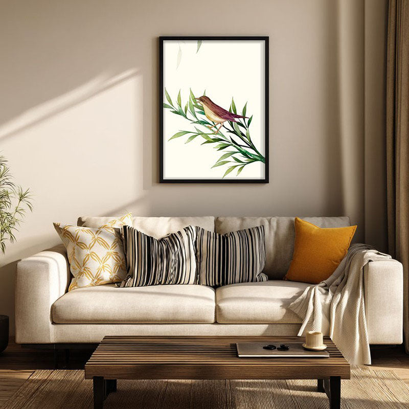 Wing & Willow Botanical Archival Paper Wall Art With Frame