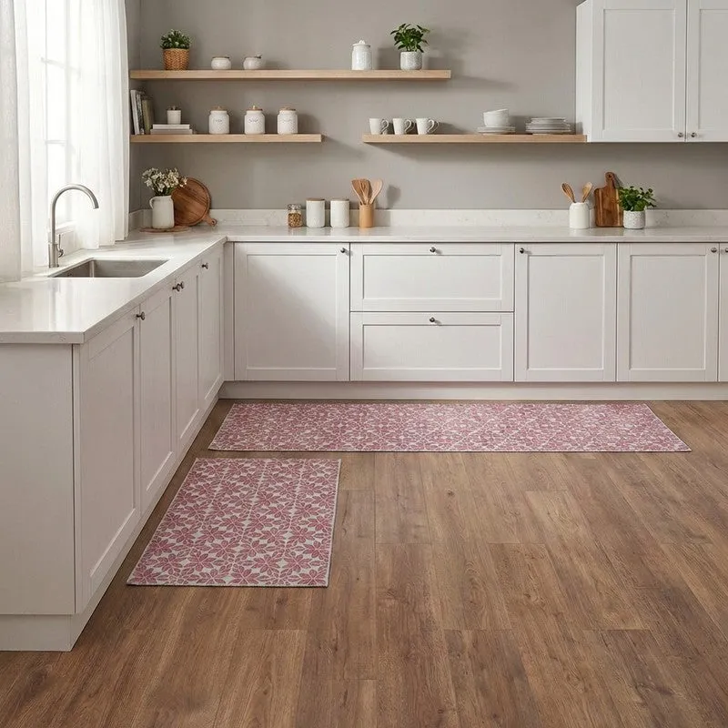 Abstract Balance Kitchen Floor Mats (Purple) - Set of Two media 4