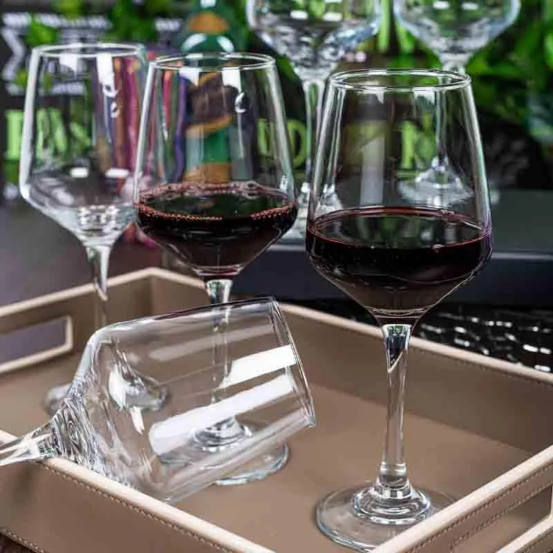 Impresso Red Wine Glasses (410 ml ) - Set of Six media 1