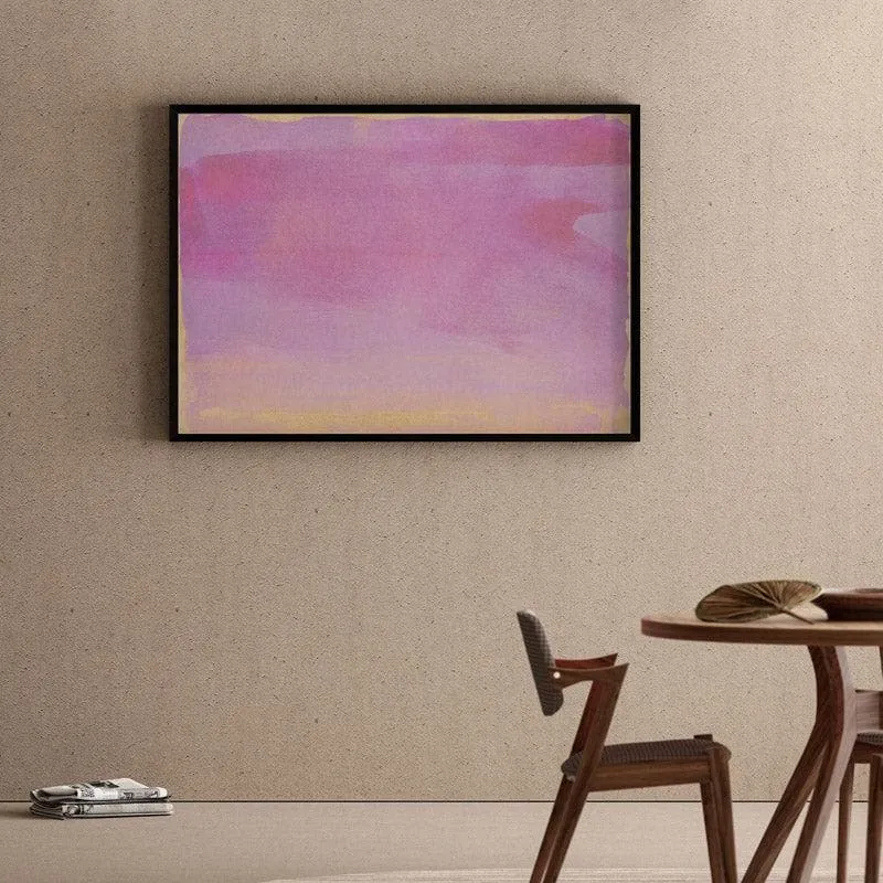 Abstract Imrich Wall Painting - Black Frame media 1