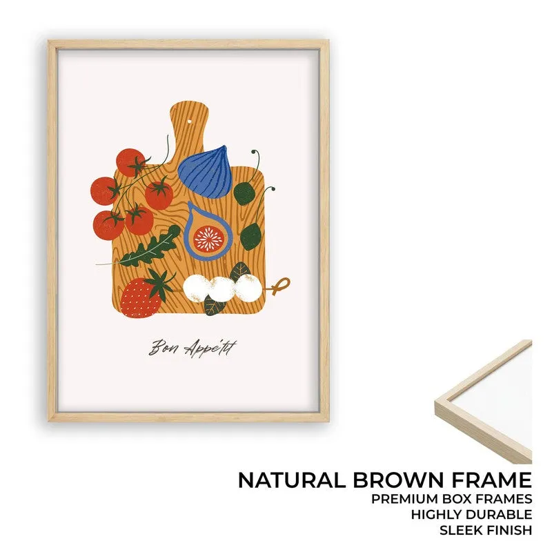 Kitchen Banquet Archival Canvas Wall Art - Brown media 10