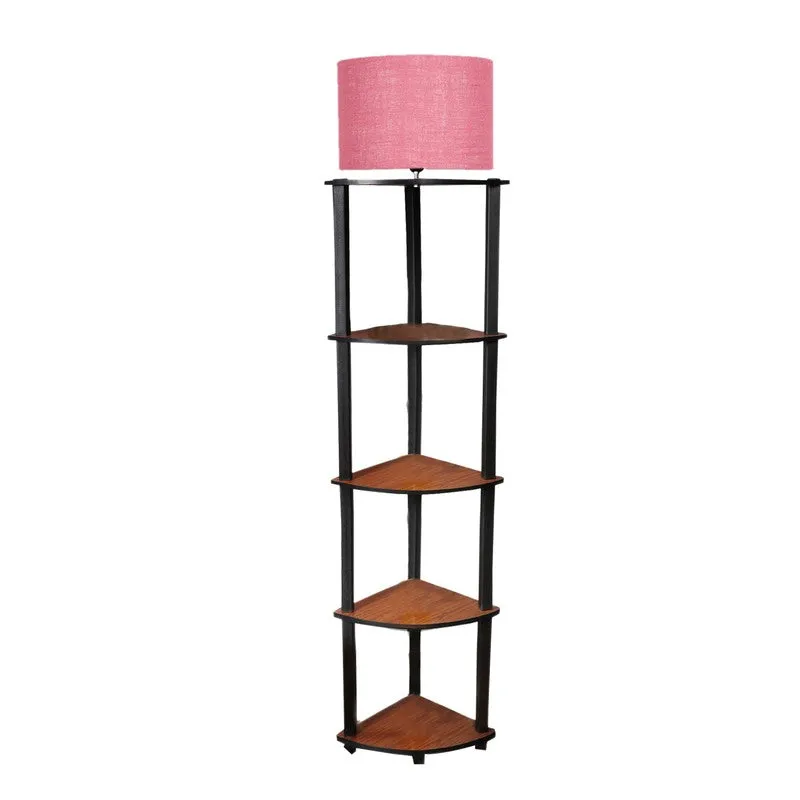Cylindra Shimmer Floor Lamp (Pink) media 6