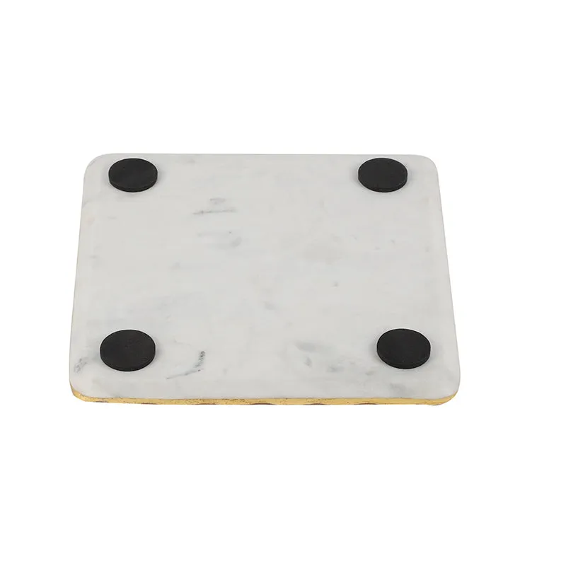 Graniq Marble Serving Platter - White media 5