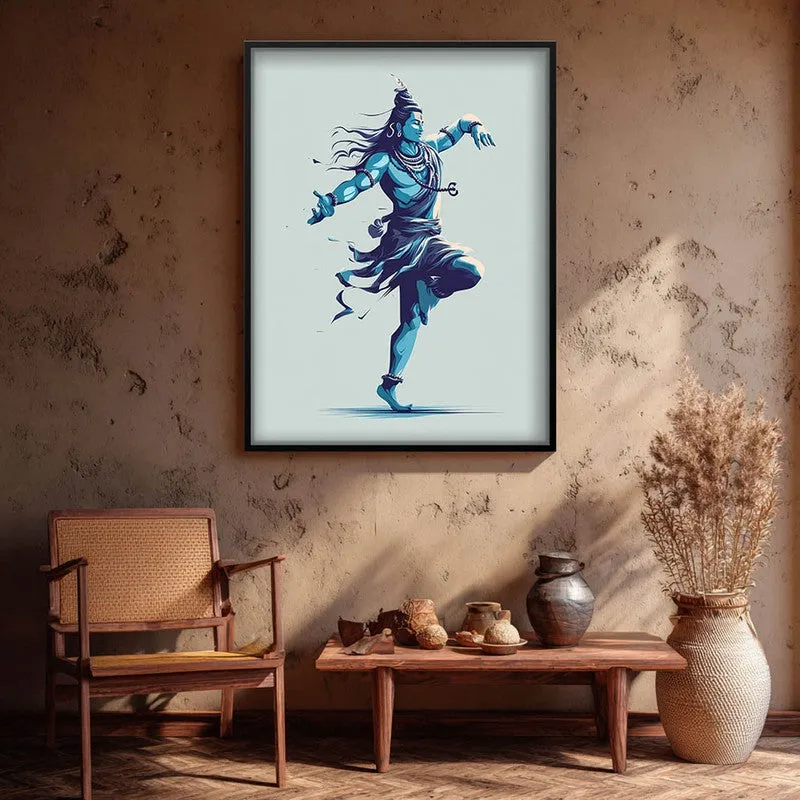Shiva Tandava Divine Archival Paper Wall Art media 1