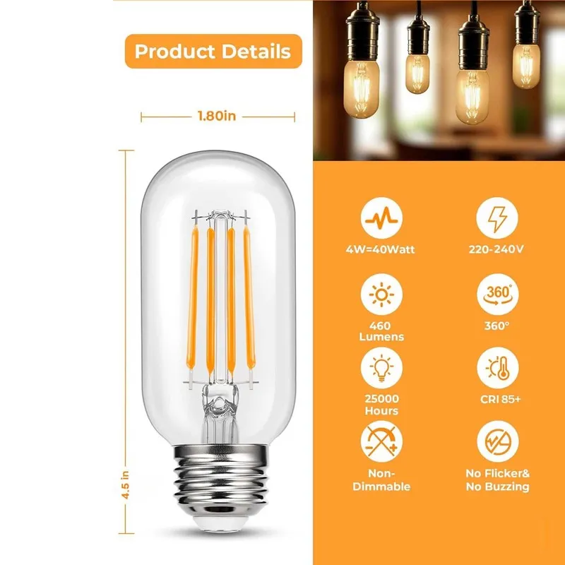 ClearGlow 4W Bulb media 8