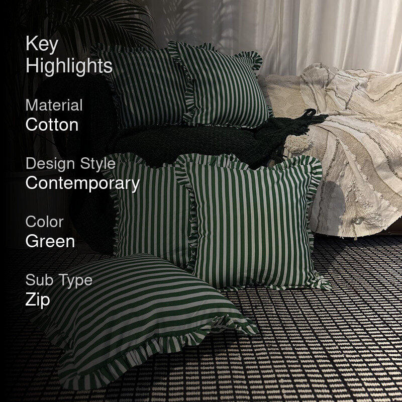 Stripe I Cushion Cover - Set Of Five media 2