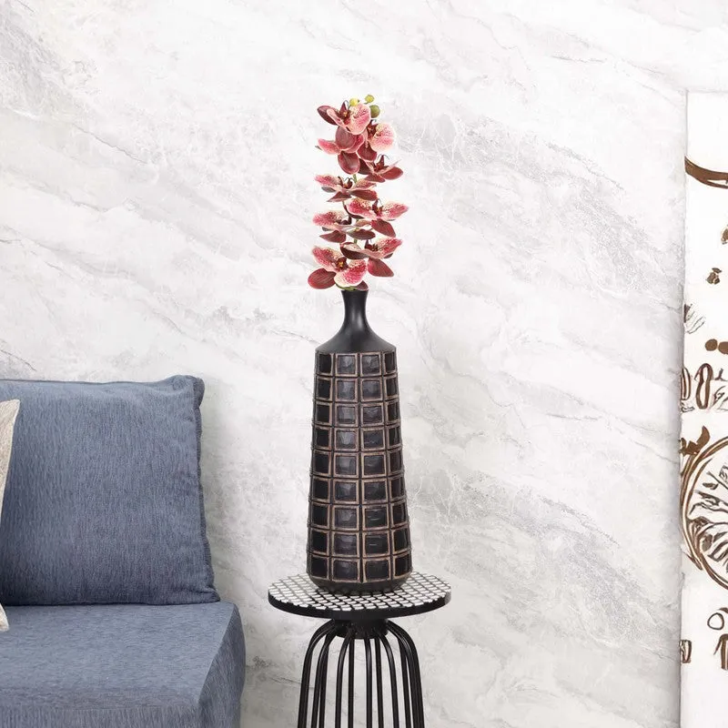Decorative Artificial Orchids Flowers Stick - Red media 1