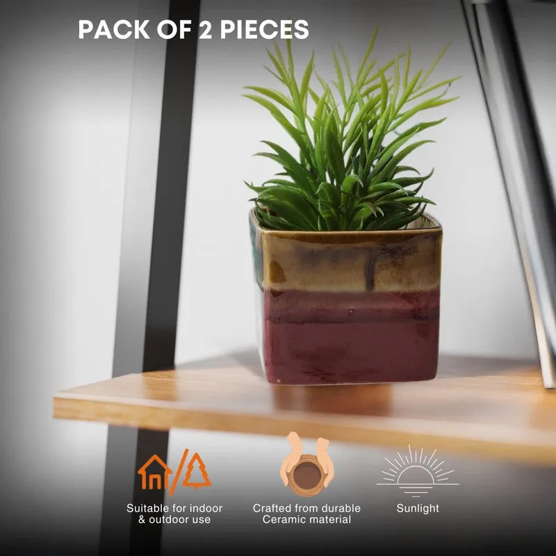 PureLuxe Pots & Planters (Brown) - Set Of Two media 8