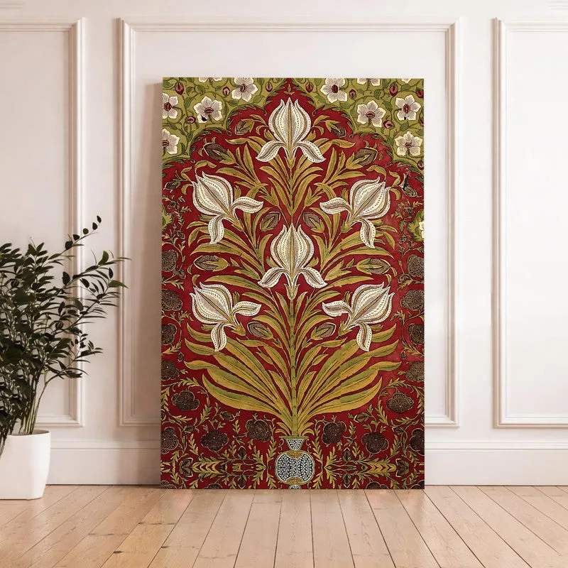Floral Orbit Canvas Wall Art media 6