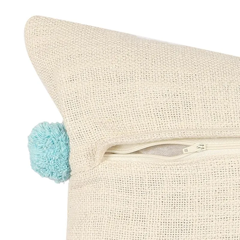 Bubble Bloom Tufted Cushion Cover - Blue media 5