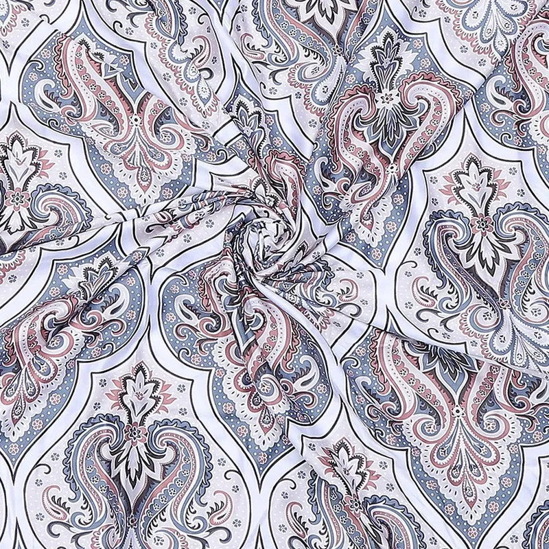 Monte Carlo Springtide Ethnic Motif Polyester Duvet Covers (Multicolor) - 210 GSM media 6