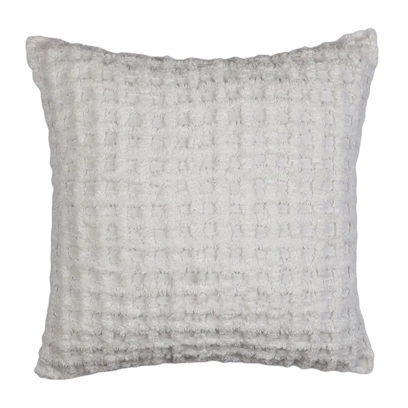 Snug Checks Tufted Cushion Cover - Set Of Two media 6