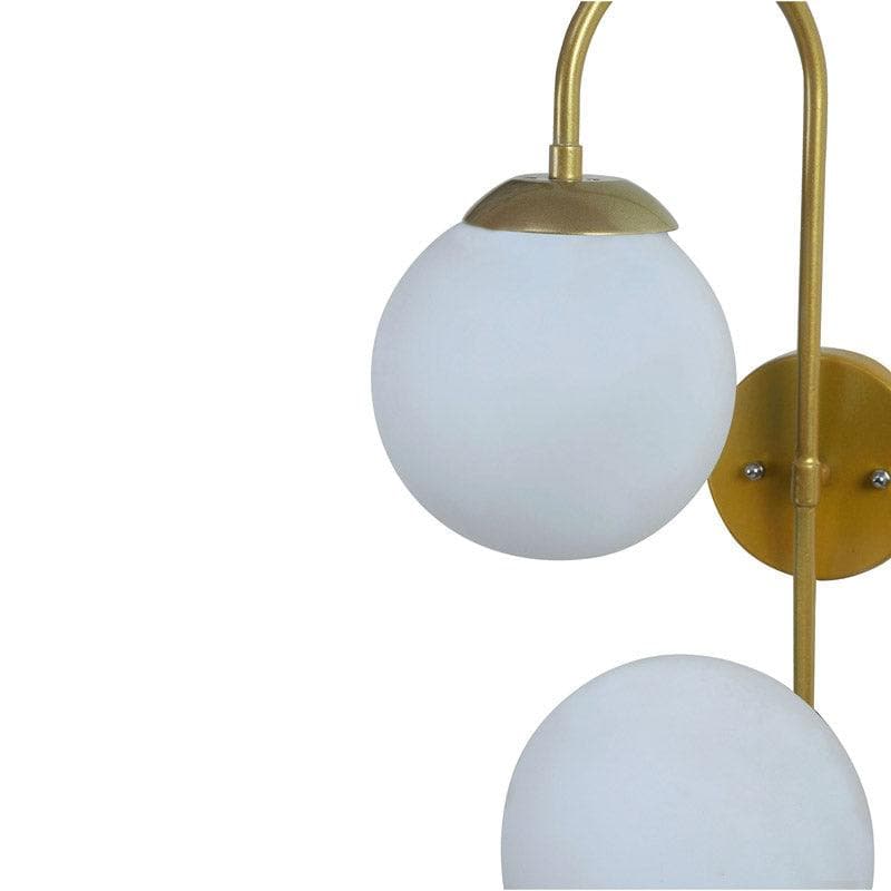Double Dolly Moon LED Glass & Metal Wall Lamp media 4
