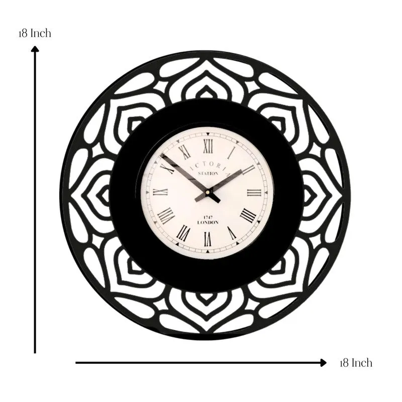 Celtic Steel Analog Wall Clock - Black media 7