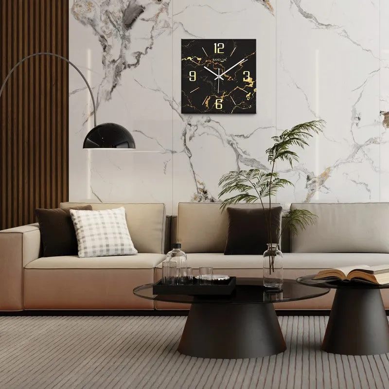Aurexa Analog Wall Clock - Black media 4