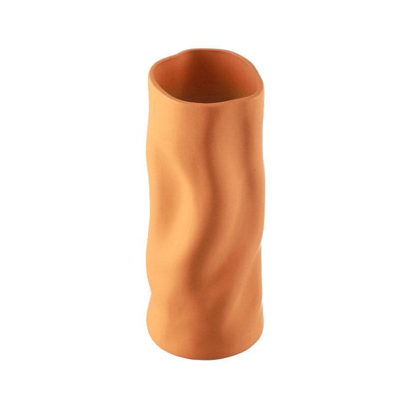 Flowy Fara Vase - Brown media 4