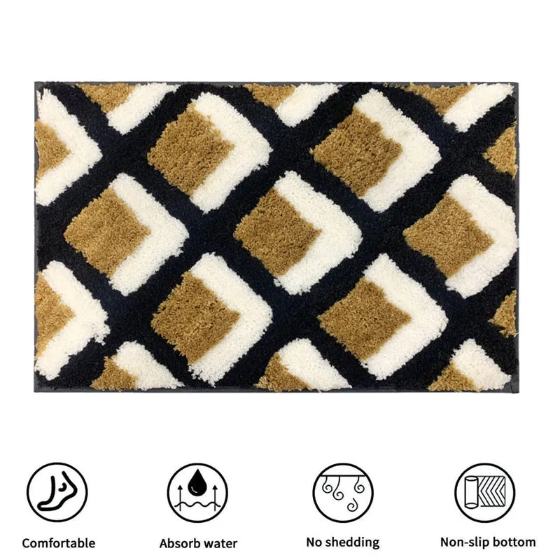 Soft Treads Microfiber Bath Mat - Yellow media 8