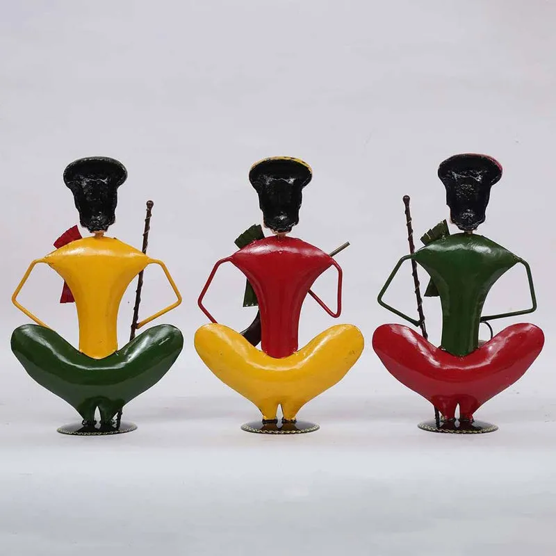 Tribal Troupe Showpiece - Set Of Three media 6