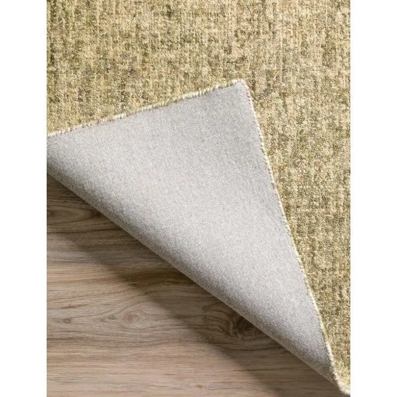 Handloom Hand Tufted Harmony Wool Rug - Green & Brown media 7