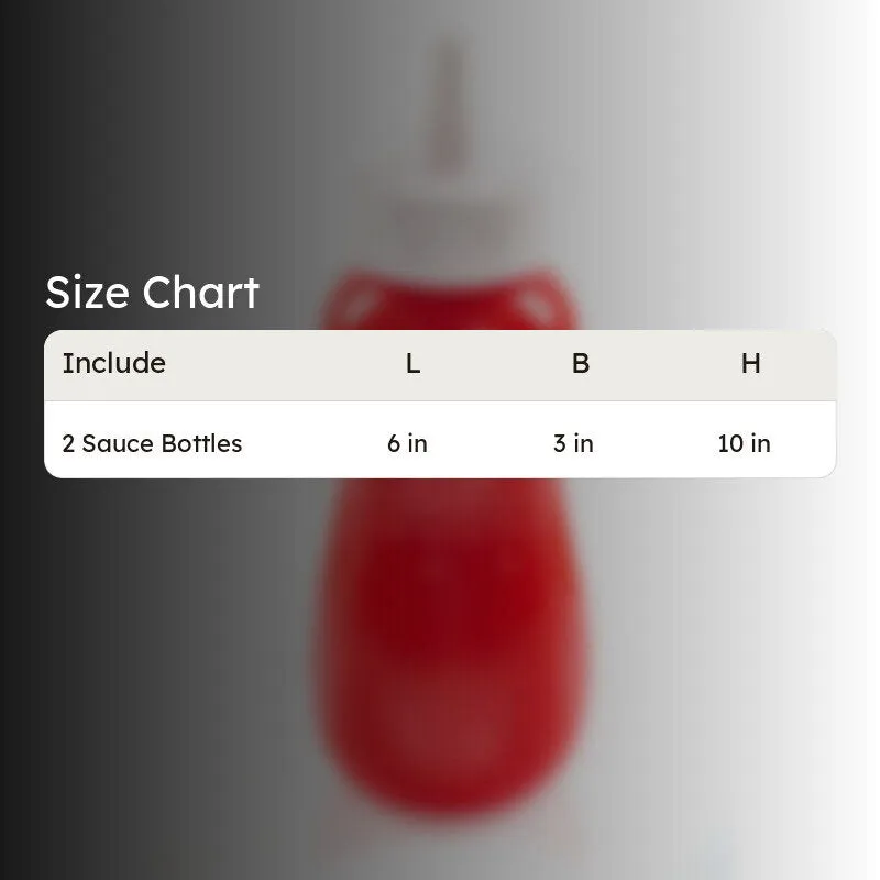 Clyda Sauce Bottle (Red) - Set Of Two media 5
