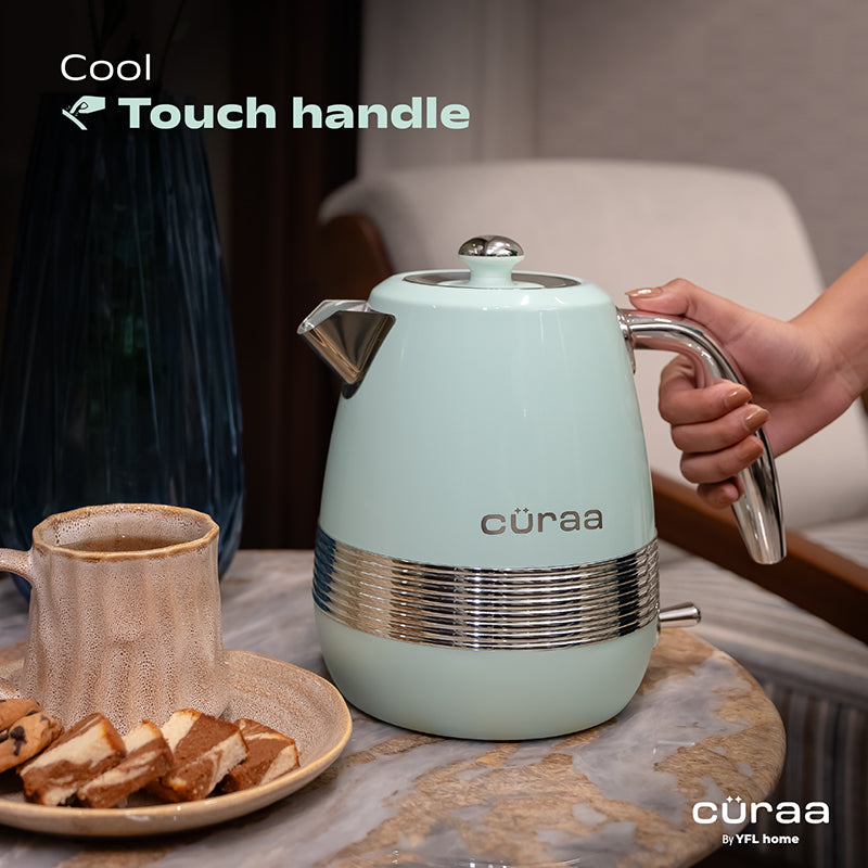 Cüraa By YFL Home Retro Electric Kettle (Green/2000 W) - 1.8 Litre media 7