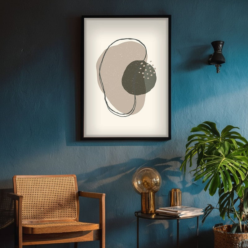 Amoeba Archival Canvas Wall Art - Black Frame media 5